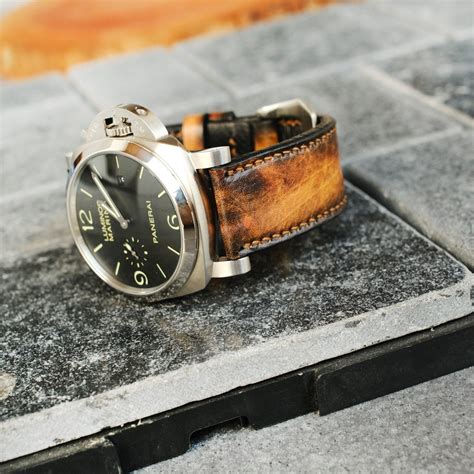 what is a panerai style watch strap|aftermarket panerai straps.